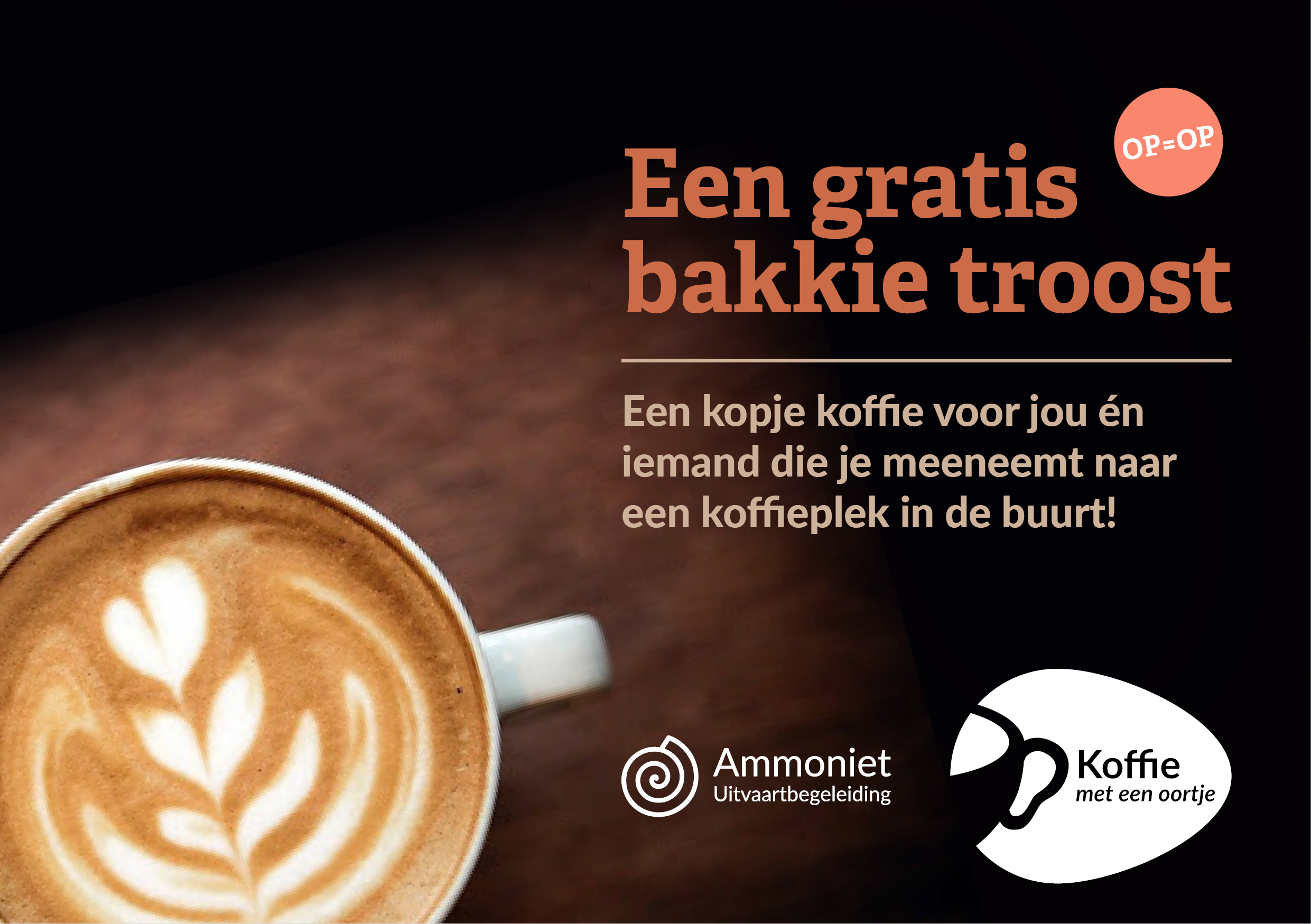 Een gratis bakkie troost